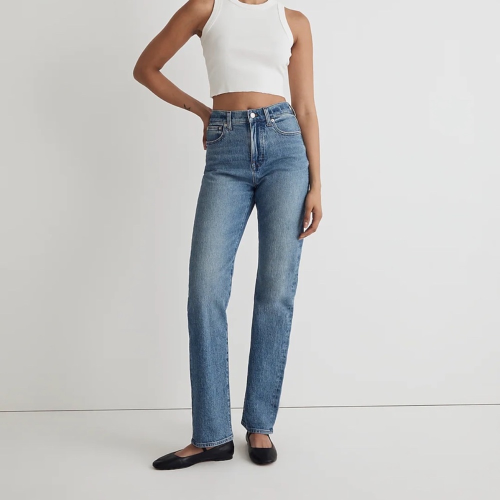 Madewell 90’s straight jeans